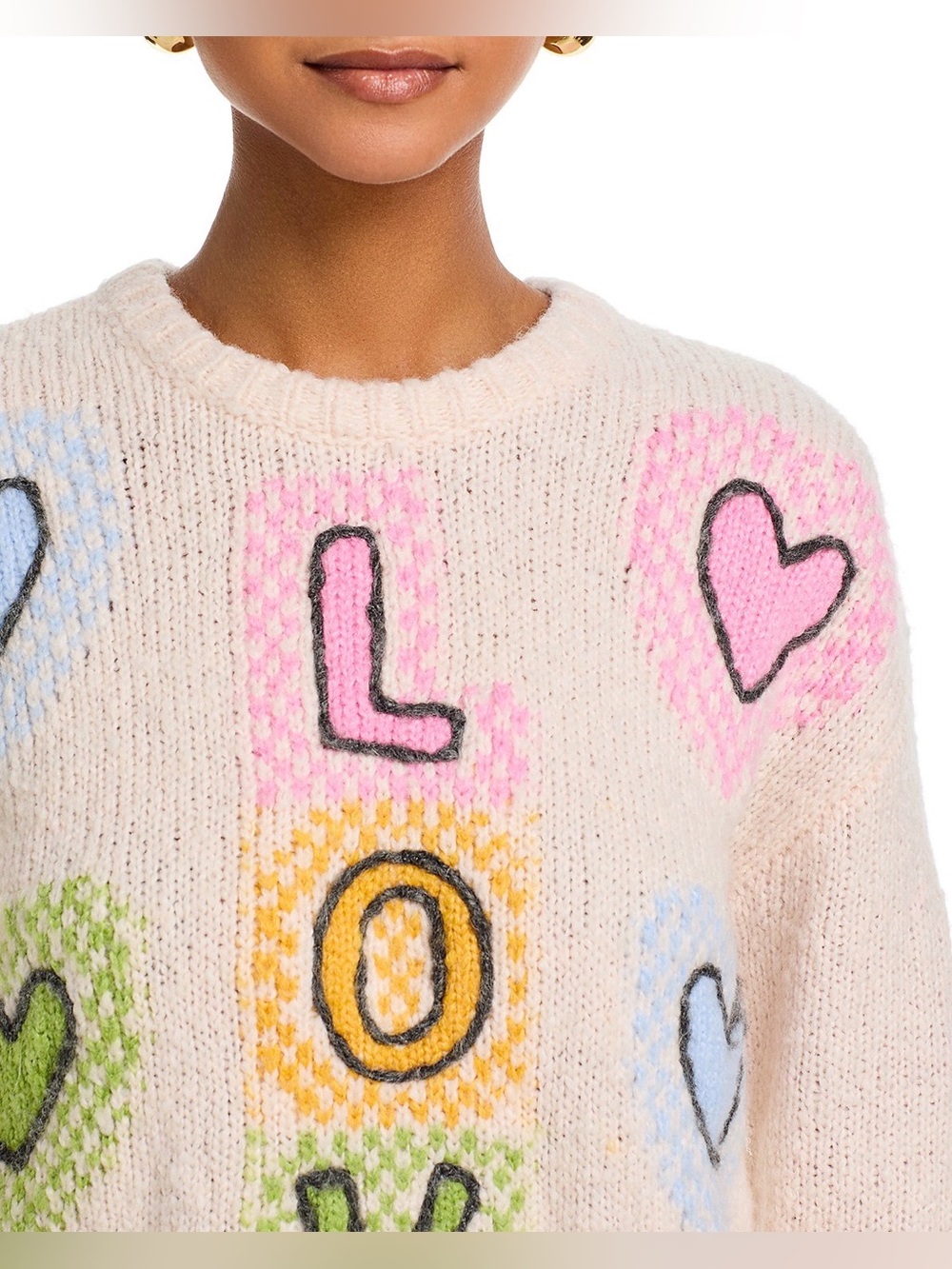 Cinq a Sept Chunky Love Sweater - Picture 4 of 5